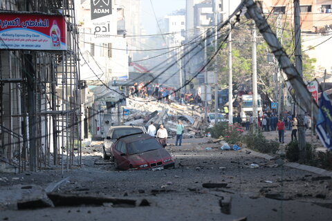 جنایت های وحشیانه رژیم اسرائیل در نوار غزه
