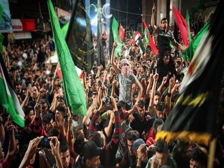 احتفالات بوقف إطلاق النار في الأقصى وقمع في باب العامود + الصور