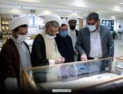 بازدید چند تن از مسئولین حوزوی از مرکز اسناد حوزه و روحانیت