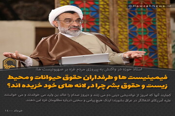 عکس نوشت | واکنش استاد حوزه به پیروزی مردم غزه بر صهیونیست ها