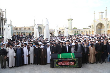 تصاویر / مراسم تشییع پیکر مرحوم حجت الاسلام والمسلمین سید محمد جواد مرعشی نجفی