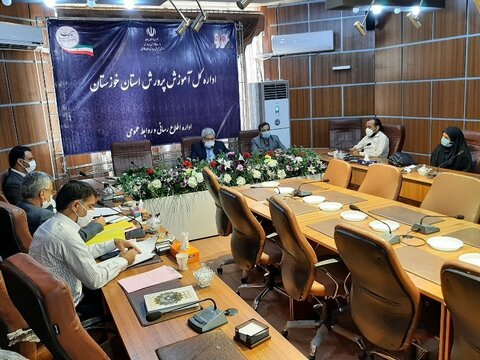 جلسه ستاد شاهد آموزش‌وپرورش خوزستان