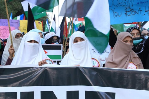 جماعت اسلامی شعبہ پاکستان کی جانب سے فلسطینیوں سے اظہار یکجہتی کیلئے عظیم الشان تاریخی فلسطین مارچ