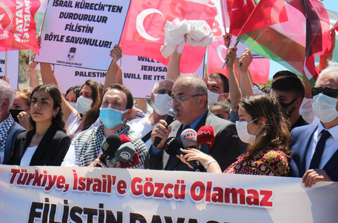ترک عوام کا امریکہ کے خلاف مظاہرہ