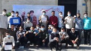 تصاویر/ تریبون آزاد  با موضوع انتخابات در مدارس علمیه قزوین