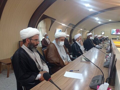 تصاویر| اجلاسیه مدیران مدارس علمیه فارس در مشهد مقدس