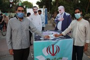 تصاویر / فعالیتهای فرهنگی و بصیرتی طلاب مدرسه علمیه صالحیه قزوین با موضوع انتخابات