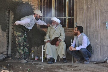 تصاویر/ بازسازی موقوفه مدرسه علمیه امام صادق(ع) روستای خرق توسط طلاب قرارگاه جهادی کریم اهل بیت(ع) خراسان شمالی