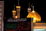 تصاویر/ شب شہادت امام صادق (ع) روضہ معصومہ قم کے روح پرور مناظر