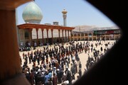 تصاویر/ دسته‌جات عزاداری شهادت امام صادق(ع) در شیراز