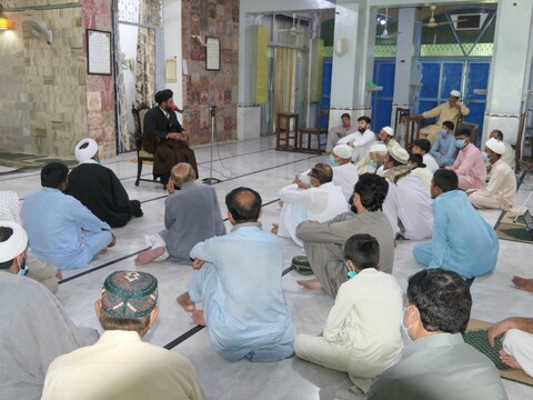 حوزہ علمیہ جامعہ المنتظر لاہور میں امام خمینیؒ کی 32ویں برسی کے موقع پر تقریب منعقد