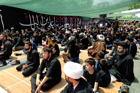 تصاویر/ عزاداری روز شهادت امام صادق(ع) در قم