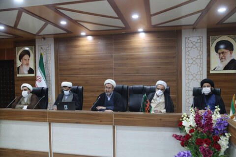 تصاویر/ نشست فوق‌العاده مدیران مدارس علمیه خوزستان