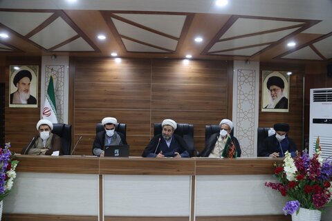 تصاویر/ نشست فوق‌العاده مدیران مدارس علمیه خوزستان