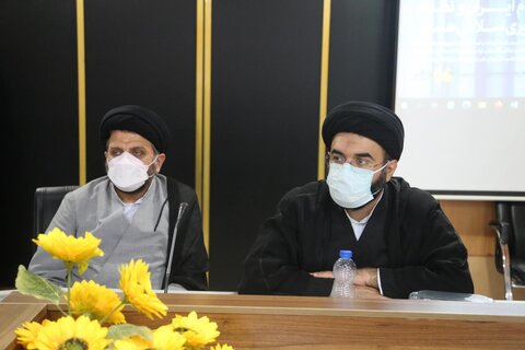 تصاویر/ نشست فوق‌العاده مدیران مدارس علمیه خوزستان