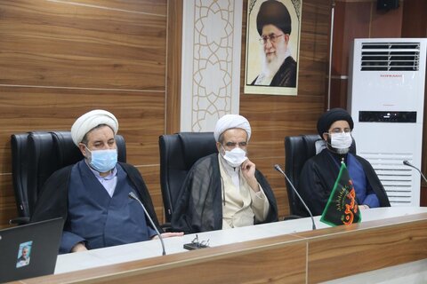 تصاویر/ نشست فوق‌العاده مدیران مدارس علمیه خوزستان