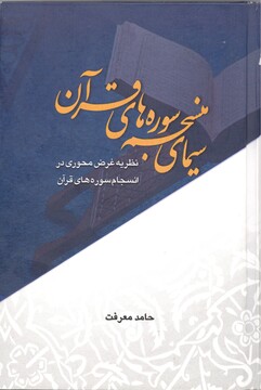 کتاب سیمای منسجم سوره‌های قرآن شایسته تقدیر شناخته شد