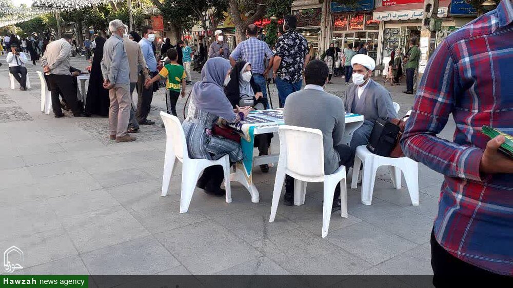 افزایش شور انتخاباتی با حضور میدانی امامان محله + عکس 