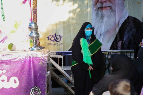 جشن دختران در بوستان نرجس قم