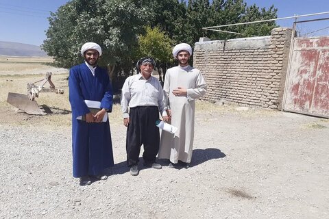 تصاویر/ دعوت به مشارکت حداکثری ،گروه جهادی تبلیغی مرصاد در روستاهای کرمانشاه
