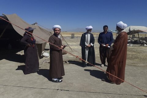 تصاویر/ دعوت به مشارکت حداکثری ،گروه جهادی تبلیغی مرصاد در روستاهای کرمانشاه