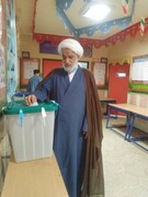عضو خبرگان رهبری در انتخابات ۲۸ خرداد شرکت کرد
