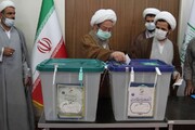 آیت الله مقتدایی در انتخابات ۲۸ خرداد شرکت کرد