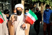 فیلم | یک صف طولانی انتخابات ۱۴۰۰ در شهر یزد