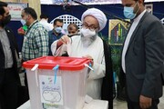 تصاویر/ حضور علمای خوزستان پایِ صندوق‌های رأی انتخابات ۱۴۰۰