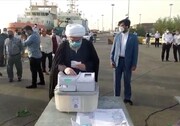 فیلم| شرکت نماینده ولی فقیه در بوشهر در انتخابات