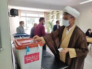 فیلم / توصیه امام جمعه قمصر به حضور پرشور مردم در انتخابات