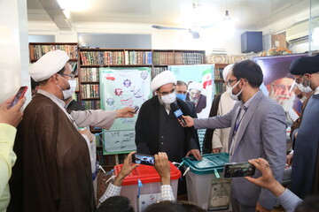 فیلم | اظهارات آیت الله جواد فاضل پس از شرکت در انتخابات