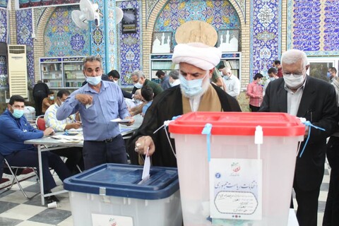 تصاویر/ حضور علمای خوزستان در سیزدهمین دوره انتخابات ریاست جمهوری