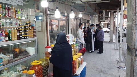حضور سرزده نماینده ولی فقیه در خوزستان از بازارچه محلی منطقه کیان اهواز