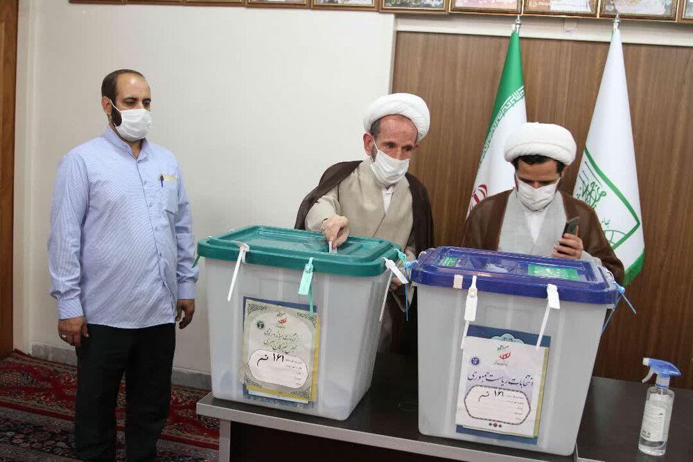 شرکت اعضای جامعه مدرسین در انتخابات ۲۸ خرداد