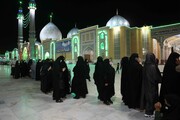 تصاویر/ آخرین ساعات انتخابات ۱۴۰۰ در مسجد مقدس جمکران