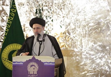 رئیس جمهور منتخب در حرم رضوی سخنرانی می کند