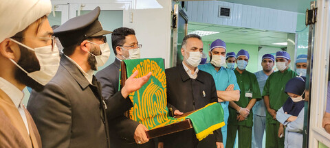 تصاویر/ حضور کاروان زیر سایه خورشید در بیمارستان های اصفهان