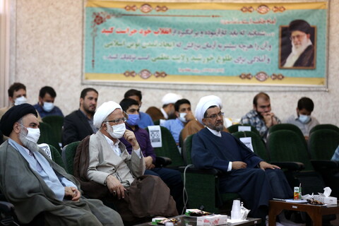 تصاویر/ همایش تجلیل از حوزویان گفتمان انقلاب اسلامی انتخابات 1400