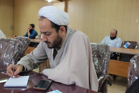 تصاویر/ اولوین دوره آموزشی تربیت مروجین فرهنگ قرآنی در حوزه علمیه قزوین