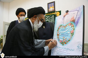 رونمایی از پوستر «من قرآن را دوست دارم» در قم