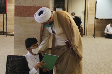 تصاویر/ بازدید مدیر حوزه علمیه کردستان از مدرسه علمیه امام صادق (ع) قروه