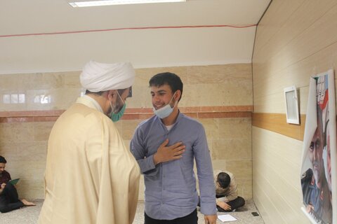 تصاویر/ دیدار مدیر حوزه علمیه کردستان از مدرسه علمیه امام صادق (ع) قروه