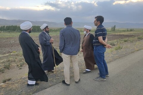 تصاویر/ بازدید حجت الاسلام یگانه پویا از روحانیون مستقر در شهرستان چالدران