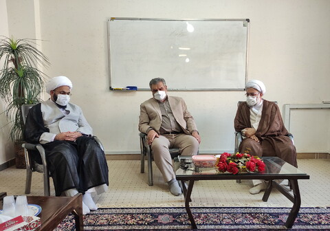 تصاویر/  بازدید رئیس سازمان پژوهش و برنامه ریزی آموزشی کشور از مرکز تربیت مبلغ معلم حوزه