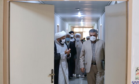 تصاویر/  بازدید رئیس سازمان پژوهش و برنامه ریزی آموزشی کشور از مرکز تربیت مبلغ معلم حوزه