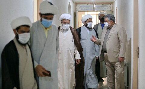 تصاویر/  بازدید رئیس سازمان پژوهش و برنامه ریزی آموزشی کشور از مرکز تربیت مبلغ معلم حوزه