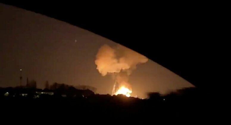 حمله راکتی و پهبادی به پایگاه آمریکایی  "الحریر" در اربیل عراق