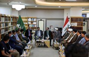 عراق؛ اسلامی علوم کے کالجز کے سربراہان پر مشتمل وفد کا اسلامک سینٹر فاراسٹریٹجک اسٹڈیز کا دورہ