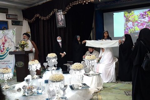 مراسم ازدواج طلبگی در اردوگاه ابوذر همدان برگزار شد